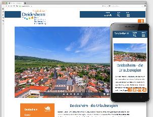 Website von Deidesheim - der Urlaubsregion